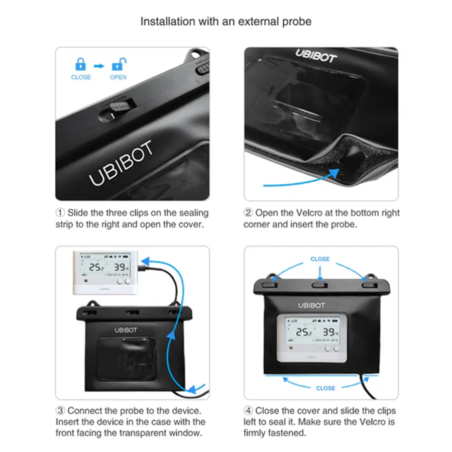 Water-Resistant-Case - Ubibot Water-Resistant-Case For Outdoor Use for WS1 & WS1 Pro