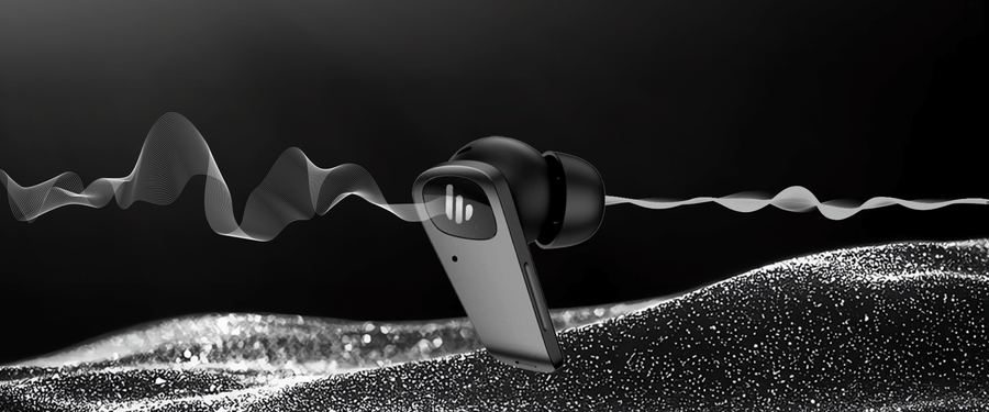 Edifier Neobuds Planar True Wireless Planar Magnetic Noise Cancelling Earbuds - Black