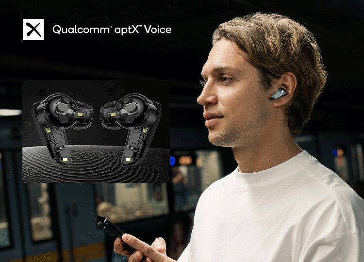 Edifier Neobuds Planar True Wireless Planar Magnetic Noise Cancelling Earbuds - Black