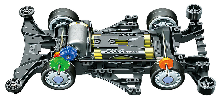 Tamiya Tamiya 18720 - MINI 4WD K4 TASCHEL (FM-A)