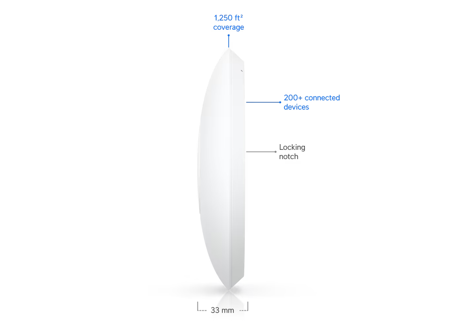 Ubiquiti U7-LITE - Wi-Fi 7 Access Point 802.11be dual-band 2x2 MIMO