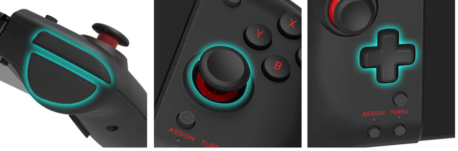 Hori Switch Accessories PNSHSPPL - HORI Switch Split Pad Pro (Lucario & Pikachu)