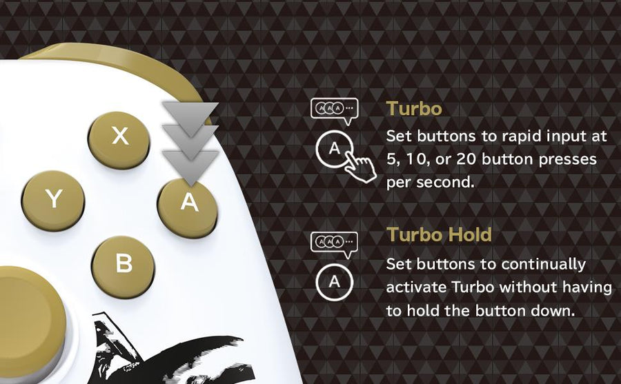 Hori Switch Zubehör PNSHPTZ - Hori Switch HORIPAD Turbo (Zelda)