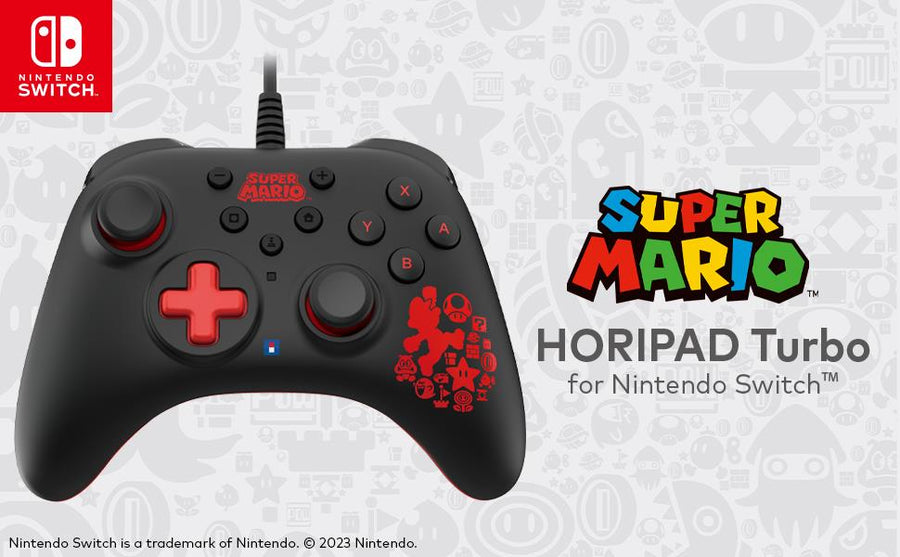 Hori Switch Zubehör PNSHPTM - Hori Switch HORIPAD Turbo (Mario)