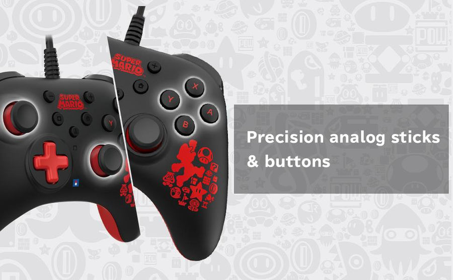 Hori Switch Zubehör PNSHPTM - Hori Switch HORIPAD Turbo (Mario)