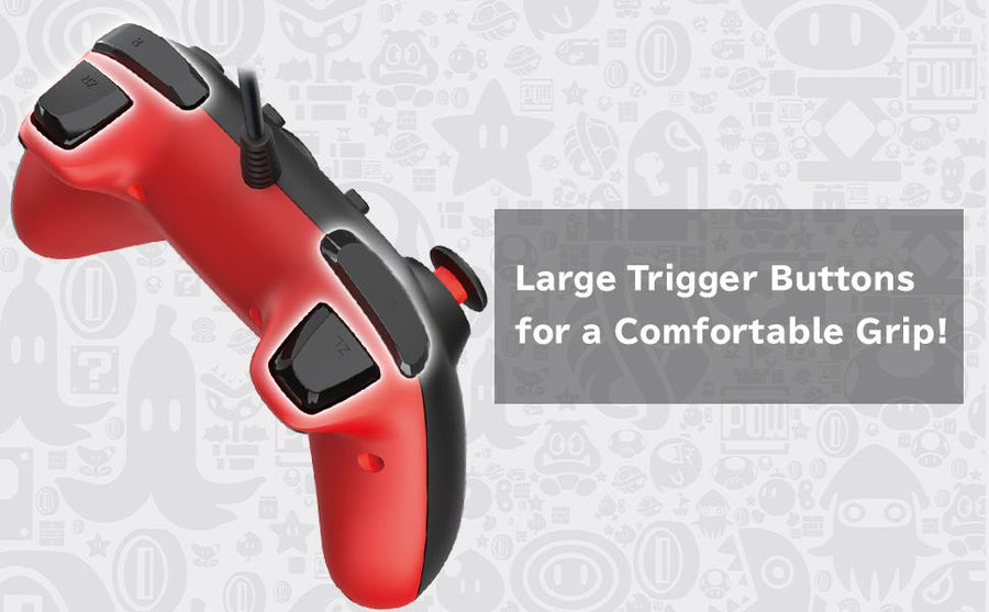 Hori Switch Zubehör PNSHPTM - Hori Switch HORIPAD Turbo (Mario)