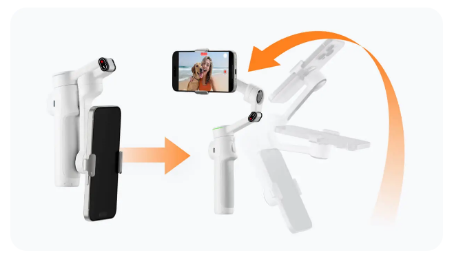 6970357858774 - Insta360 Flow 2 Pro Gimbal (White Edition)