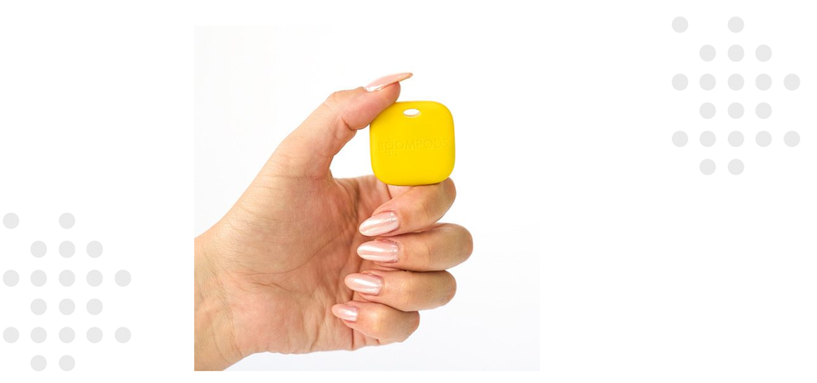TARYEL - Boompods Boomtag Rechargeable - Yellow