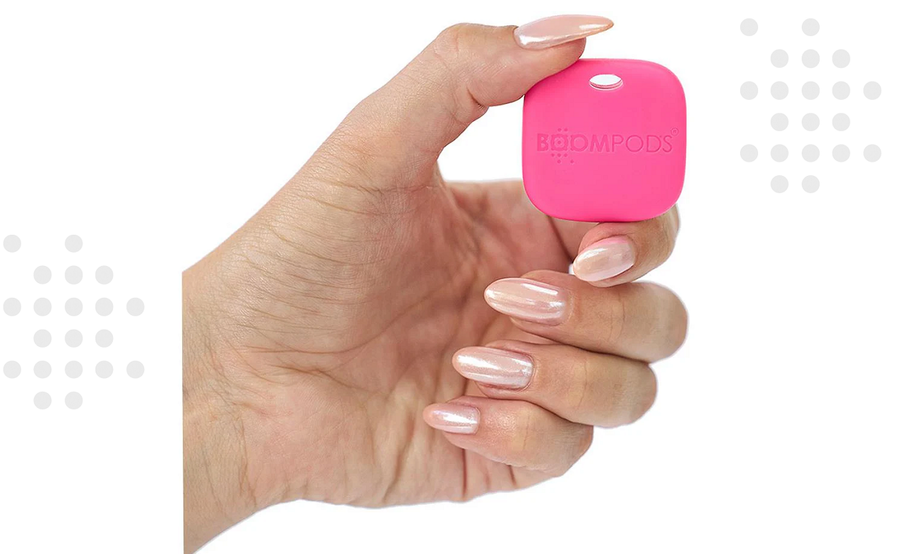 TARPIN - Boompods Boomtag Rechargeable - Pink