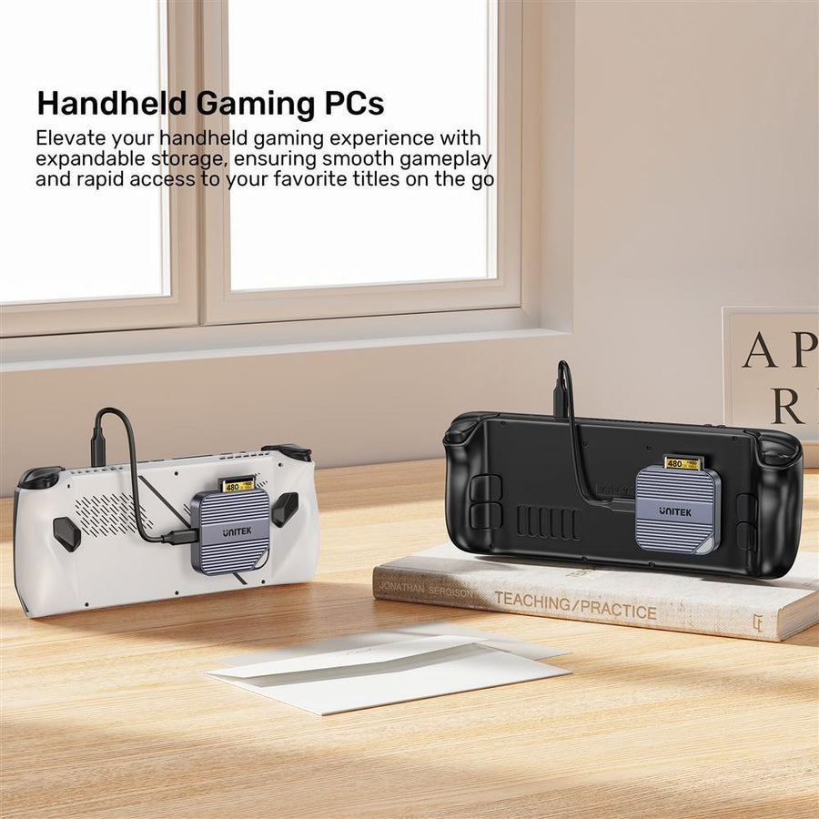 Unitek S1244B - MagSafe Magnetic CF Express Reader for iPhone 16/15 USB-C 10Gbps USB3.2 GEN2