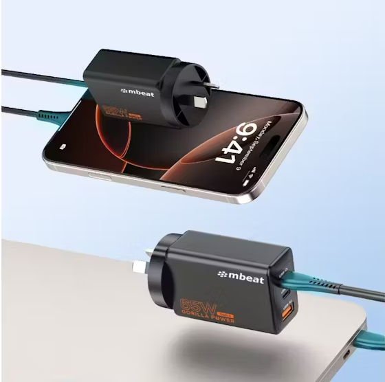 MB-PD65W2CA-K - mbeat Gorilla Power PD 65W GaN II USB-C-Ladegerät