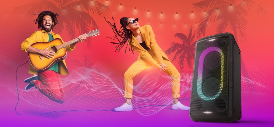 SC-BMAX10WWK - PARTYBOX SPEAKER WITH BATTERY