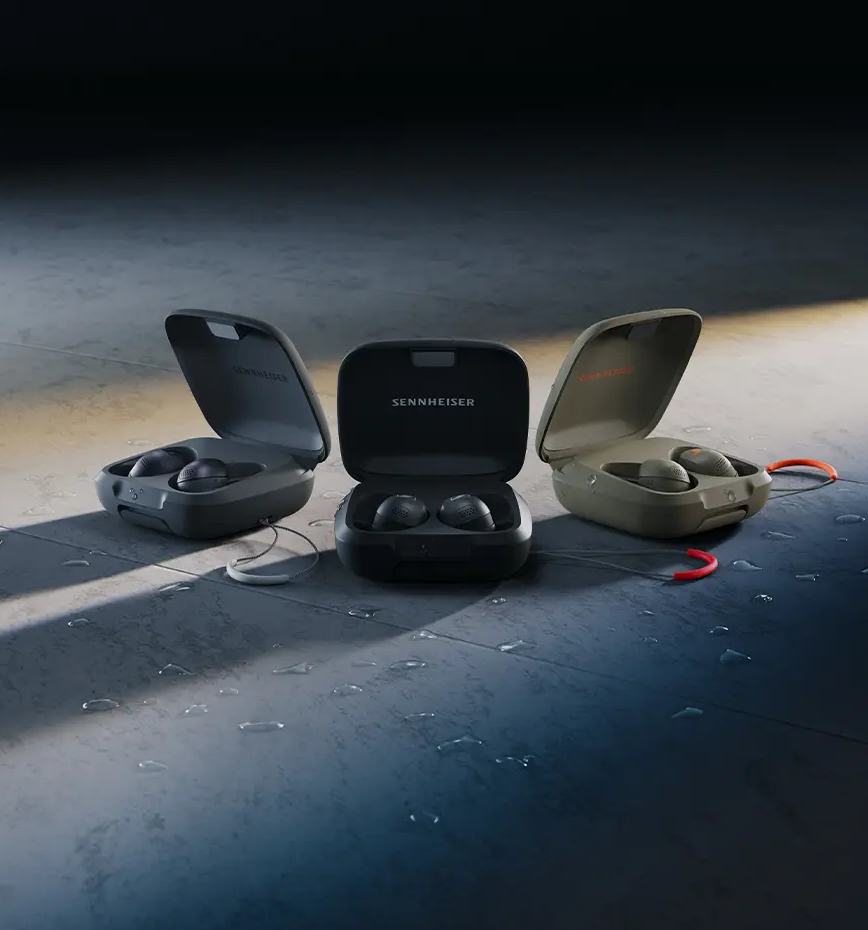 700305 - Sennheiser Momentum Sport In Ear Wireless Graphite