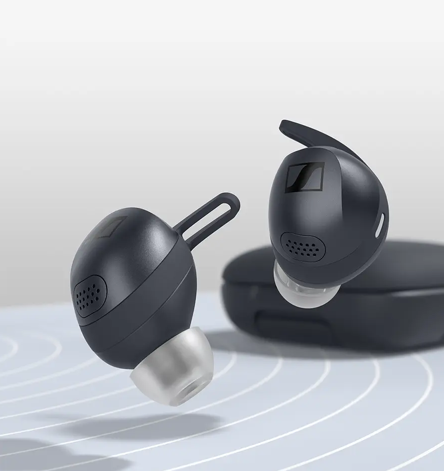 700305 - Sennheiser Momentum Sport In Ear Wireless Graphite
