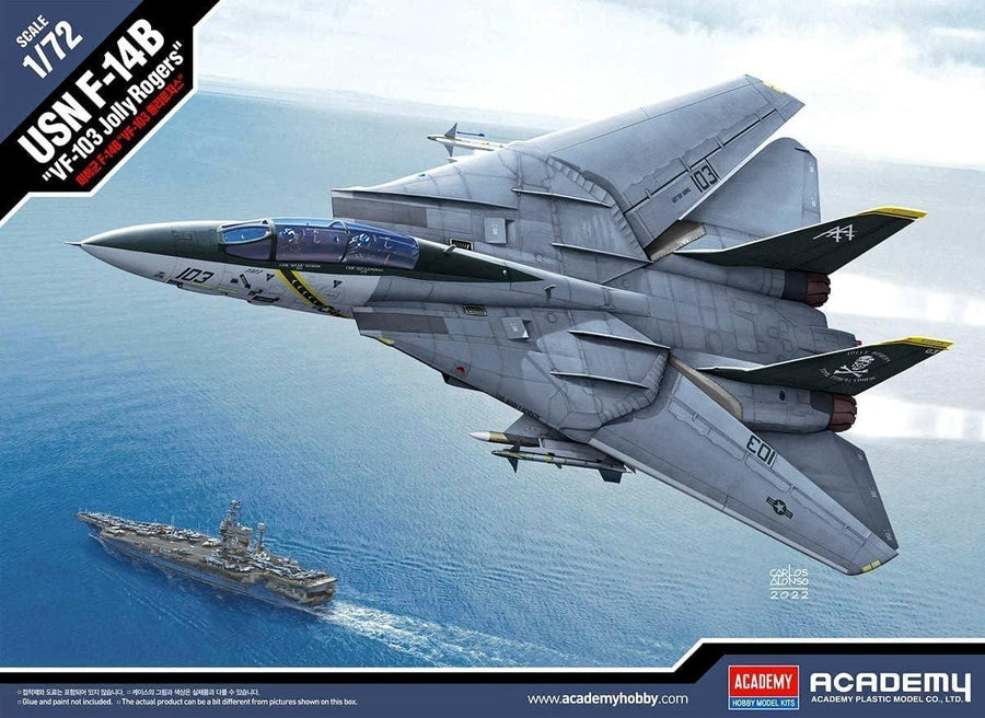 Academy 9-12578 - ACADEMY 1/72 F-14B VF-103 JOLLY ROGERS