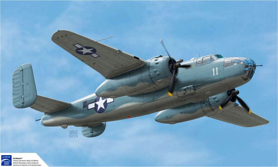 Academy 9-12334 - ACADEMY 1/48 USMC PBJ-1D (B-25 Mitchell™)