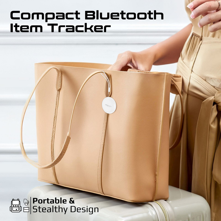 Promate PROTAG-1 - Smart Bluetooth Tracker Tag w/ Smart Precision Positioning. Ultra-compact