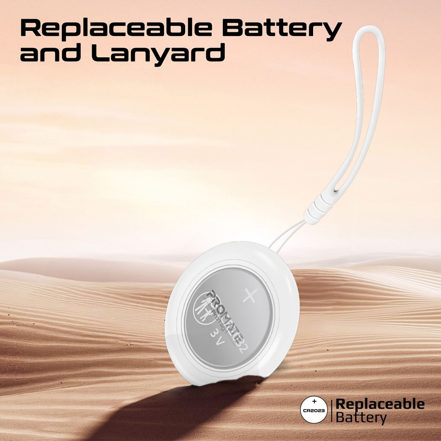 Promate PROTAG-1 - Smart Bluetooth Tracker Tag w/ Smart Precision Positioning. Ultra-compact