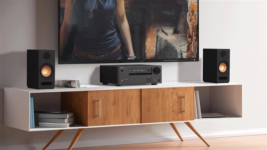 ONKYO TXNR6100B - 7.2 Channel Home Theatre Network AV Receiver Amp. 210 Watts per Channel.1x Phono