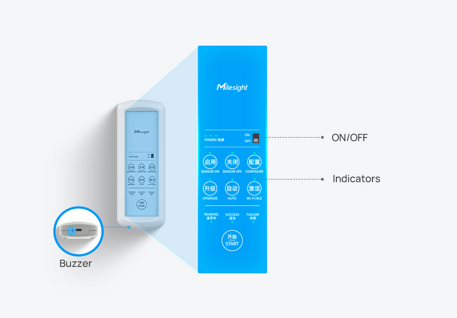SCT01 - Milesight LoRaWAN Sensor Configuration Tool