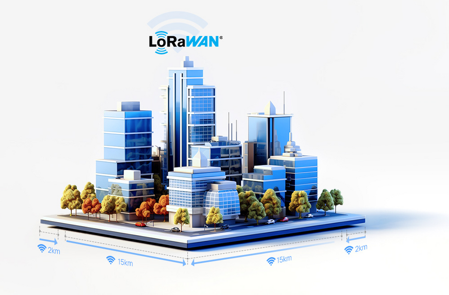TS201-915M - Milesight TS201 LoRaWAN AS923 High Accuracy DS18B20 Temperature IoT Sensor