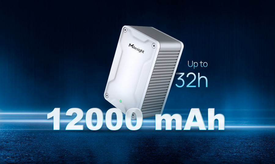 UPS01-M12 - Milesight UPS01 Backup Power Supply for Outdoor Gateways with M12 Interface