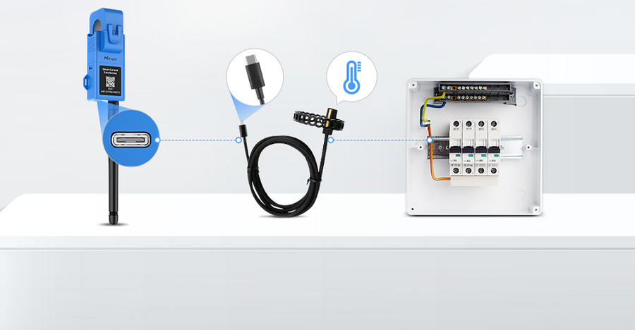 CT103-915M - Milesight LoRaWAN AS923/AU915 Smart Current Transformer CT103 With 300A Current Capacity