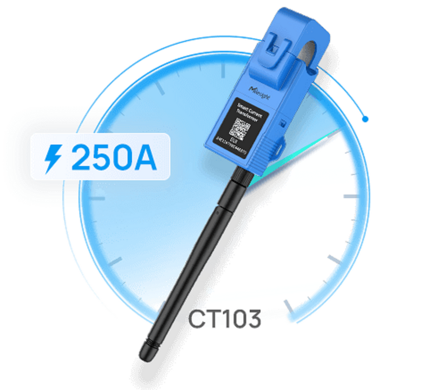 CT103-915M - Milesight LoRaWAN AS923/AU915 Smart Current Transformer CT103 With 300A Current Capacity
