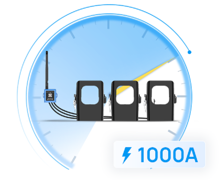 CT310-915M - Milesight LoRaWAN AS923/AU915 Smart Current Transformer CT310 With 3 Phase 1000A Current Capacity