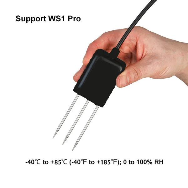 Soil-Probe-3M-R-USB - Ubibot Soil-Probe-3M-R-USB Soil Temperature and Moisture Probe for WS1 Pro 3 Metres