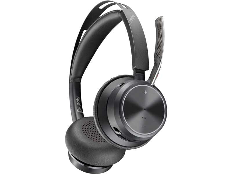 HP 9T9J3AA - Poly Voyager Focus 2 USB-C-C Headset +USB-C/A Adapter