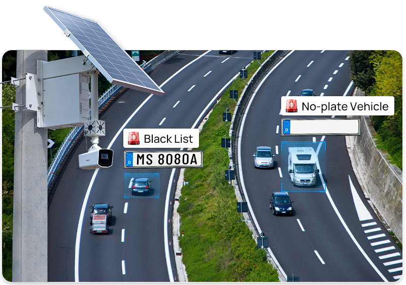 SP111-SMART-EVENT - Milesight 4MP 4G,WiFi and Ethernet Solar-powered Security Camera