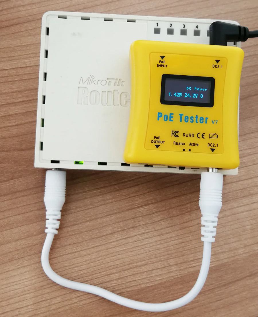 PoE-TesterV7 - PoE World Universal PoE Tester V7
