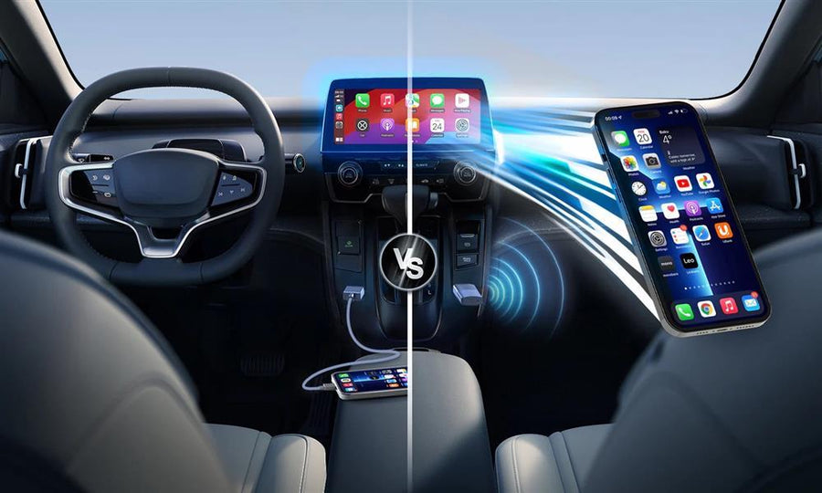 CP86-AA - OTTOCAST CARPLAY & ANDROID AUTO TO WIRELESS USB ADAPTER MINI 2-IN-1