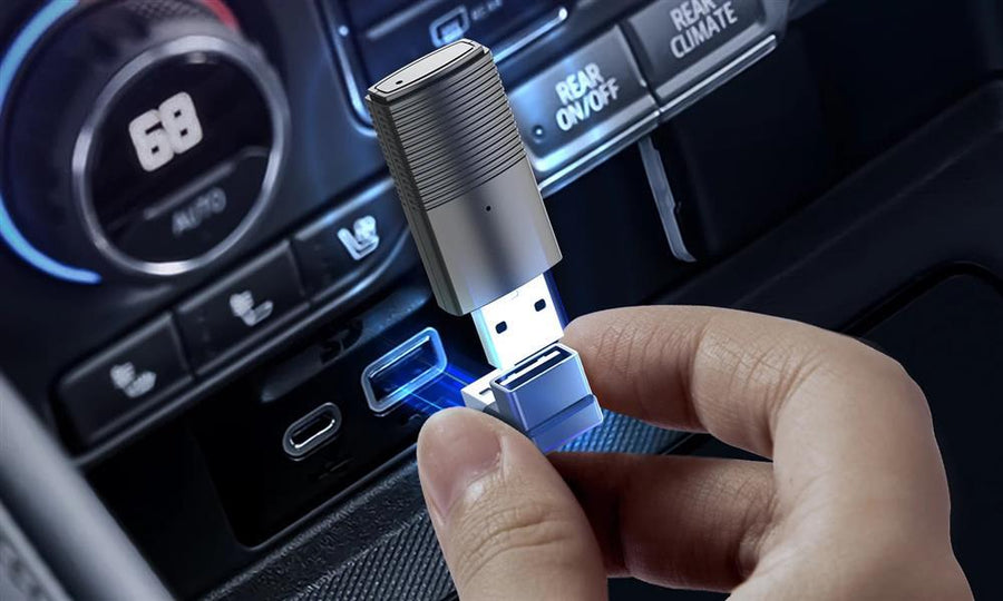 CP86-AA - OTTOCAST CARPLAY & ANDROID AUTO TO WIRELESS USB ADAPTER MINI 2-IN-1