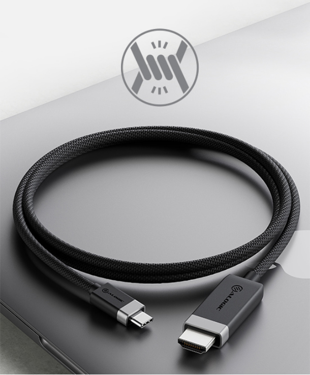 FUCHD1-SGR - ALOGIC Fusion Series USB-C-auf-HDMI-Kabel
