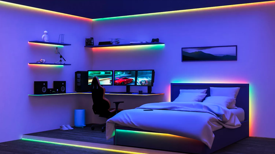 Philips WIZ140519 - WiZ RGBIC LED Lightstrip 10m