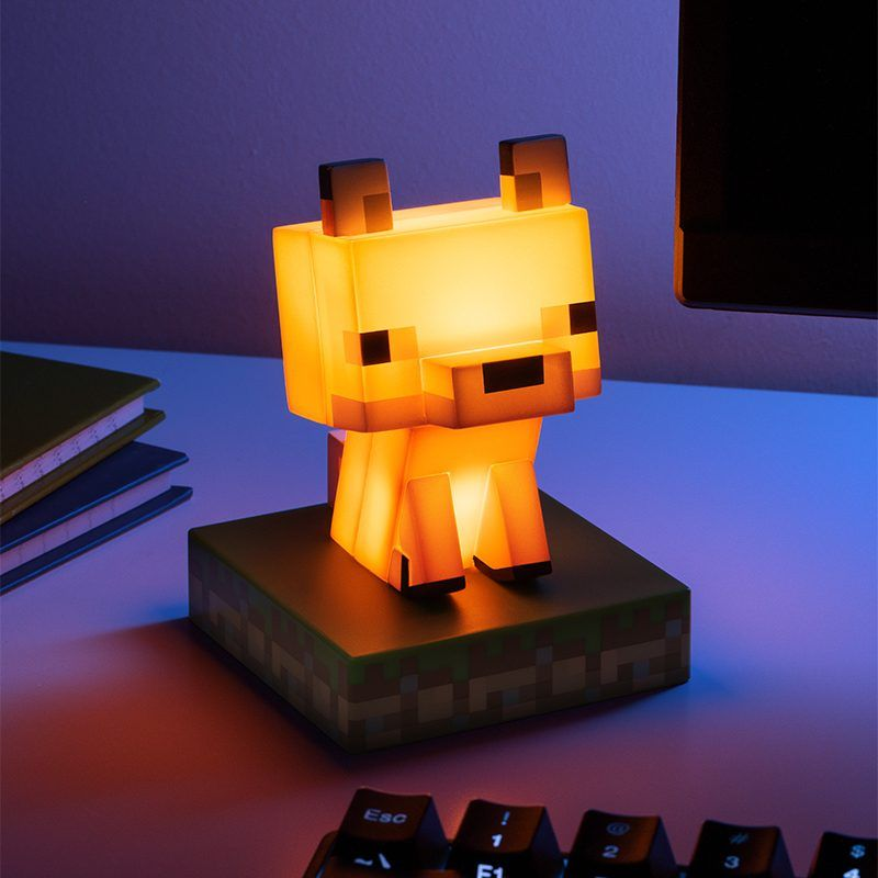 Paladone Icon Lights PMFIL – Minecraft Fuchs Icon Leuchte