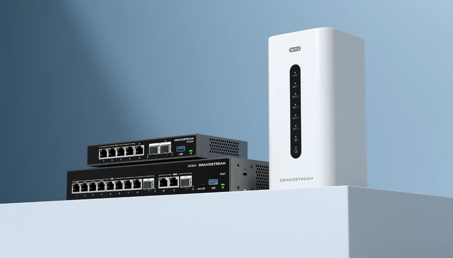 GCC6011 - Grandstream GCC6011 All-In-One 10 Port Gigabit Router with Enterprise Grade Firewall VPN and PBX