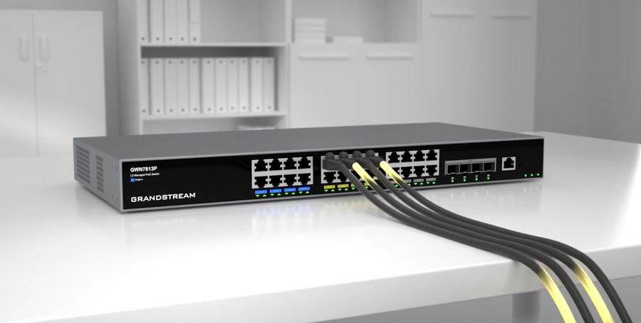GWN7816 - Grandstream GWN7816 Enterprise Layer 3 Managed network Switch with 48 x GigE and 6 x SFP+