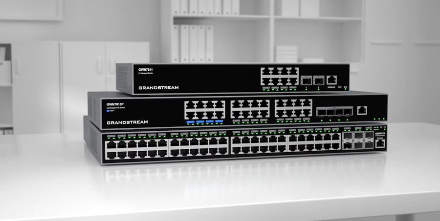 GWN7816 - Grandstream GWN7816 Enterprise Layer 3 Managed network Switch with 48 x GigE and 6 x SFP+