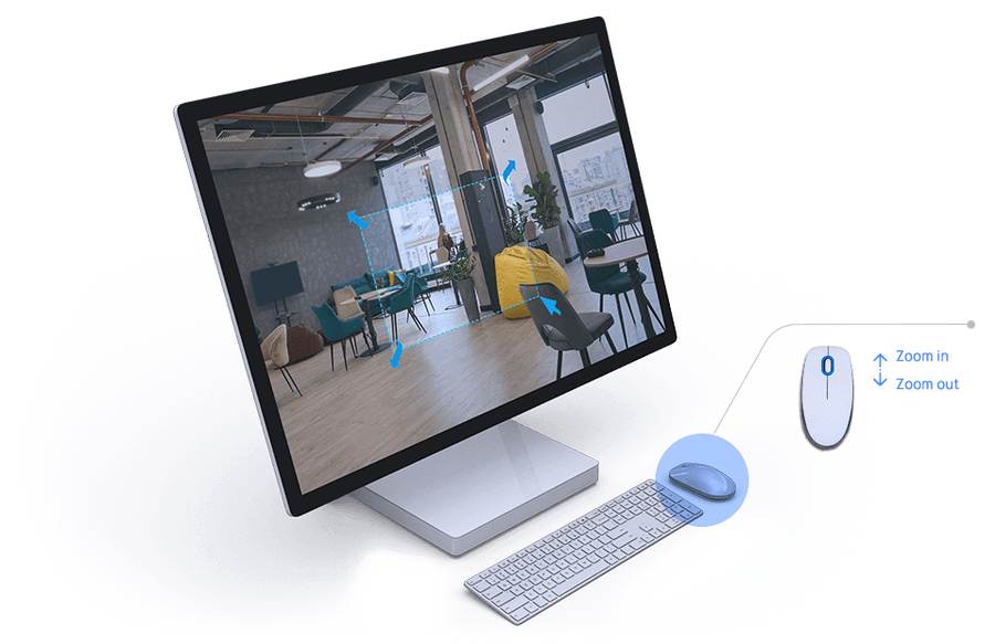 MS-C8267-X20PE - Milesight 4K NDAA AI 20X PTZ Bullet Plus Network Camera - Multi Cable Out