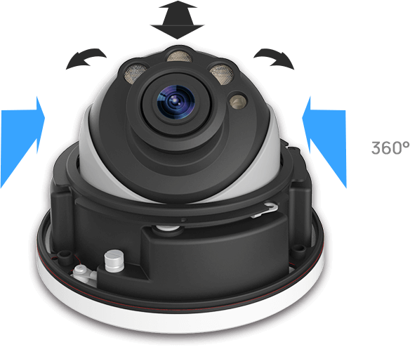 MS-C6772-FPE - Milesight 6MP NDAA AI Motorized Zoom Pro Dome Network IP Camera