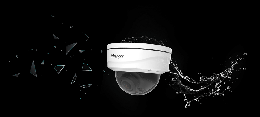 MS-C6772-FPE - Milesight 6MP NDAA AI Motorized Zoom Pro Dome Network IP Camera