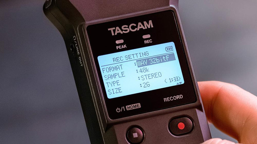 TASCAMDR07XP - TASCAM DR-07XP PORTABLE DIGITAL RECORDER