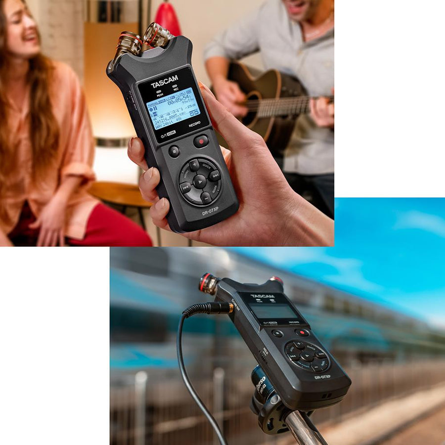 TASCAMDR07XP - TASCAM DR-07XP PORTABLE DIGITAL RECORDER