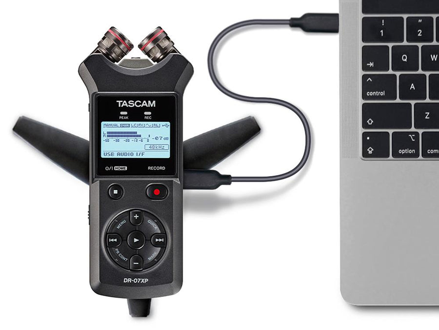TASCAMDR07XP - TASCAM DR-07XP PORTABLE DIGITAL RECORDER