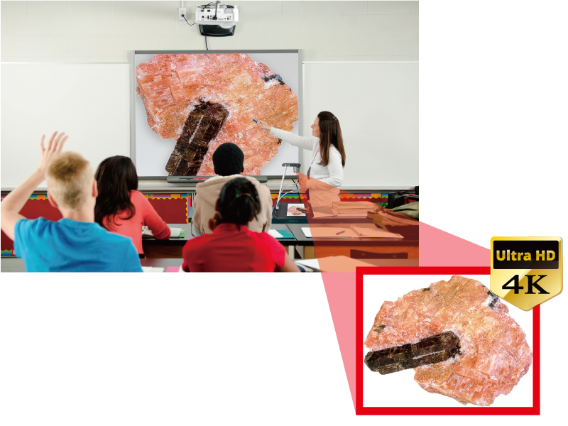Lumens PS753 - 4K Desktop Document Camera with HDMI/VGA/USB and IP streaming