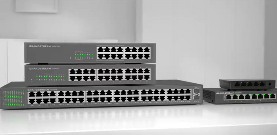 GWN7706 - Grandstream GWN7706 48 Port Gigabit Unmanaged Network Switch with 2 SFP