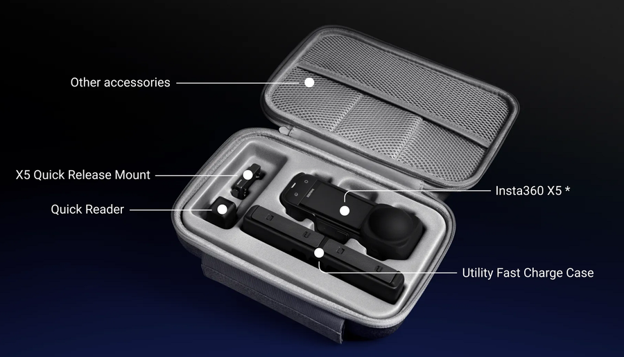 6977644760307 - Insta360 X5 Carry Case